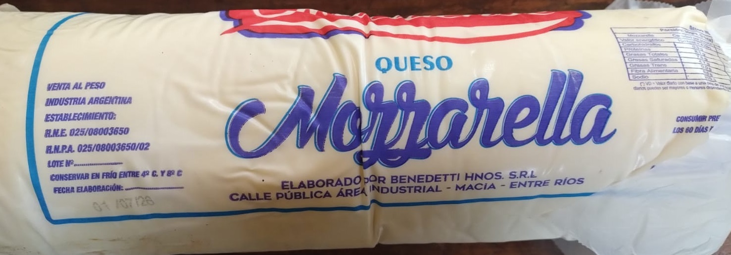 QUESO MUZZARELLA LAMACIENSE